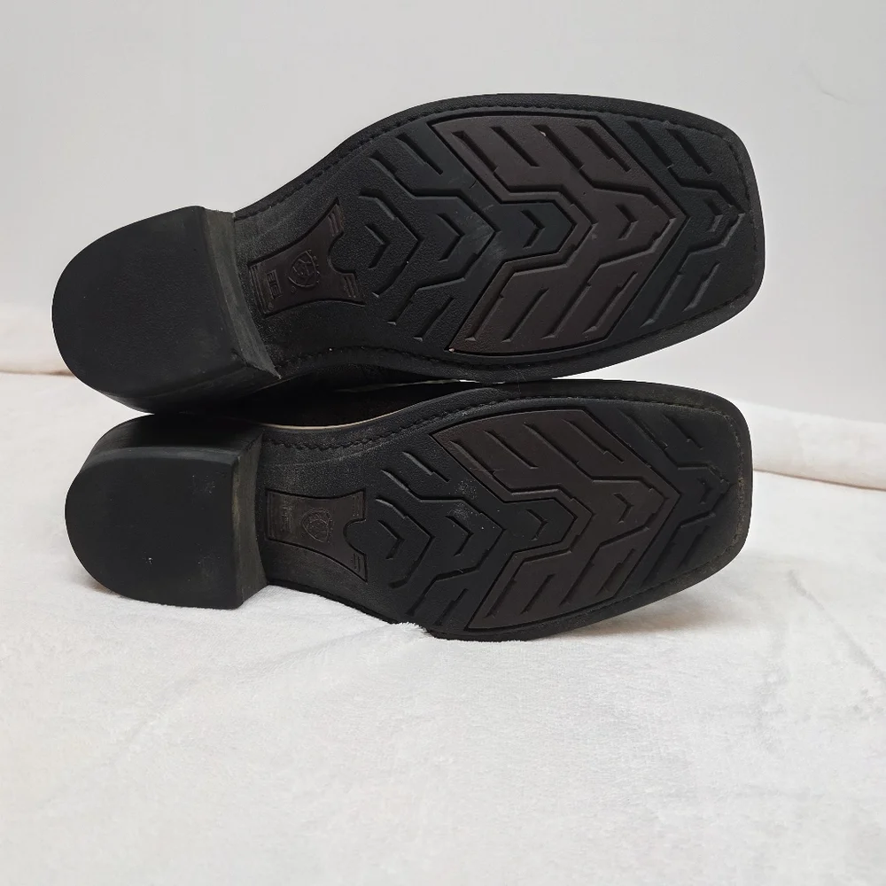 Ariat 10011808 Heritage Roughstock Western Leather Cowboy Mens Boots Size 9 - Picture 9 of 14